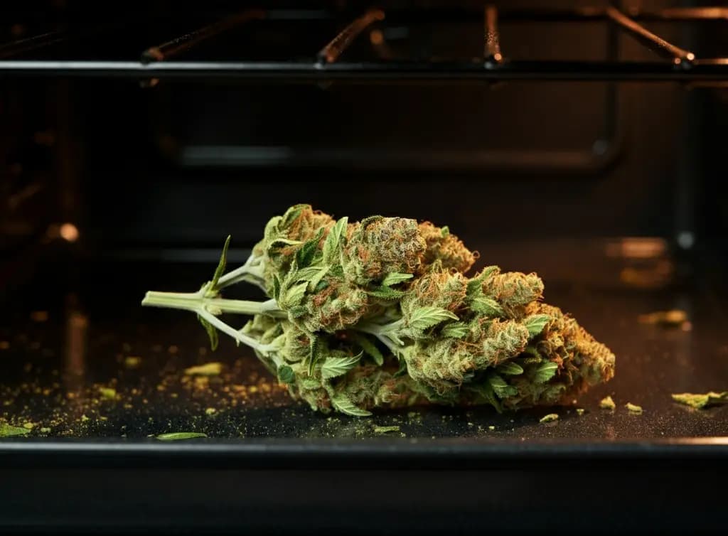 Decarbing THCA Bud in the Oven