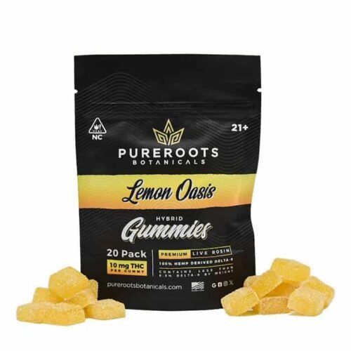 Lemon Oasis Delta 9 Gummies