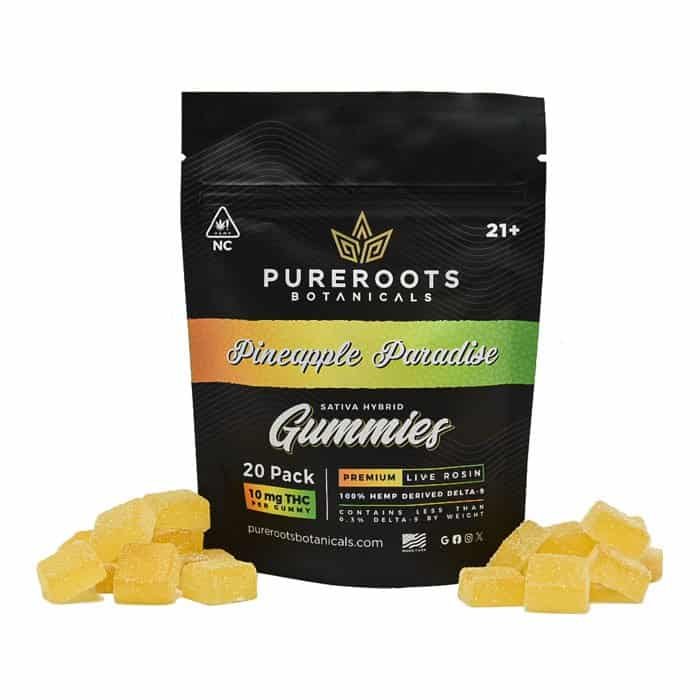 Pineapple Paradise Delta 9 Gummies