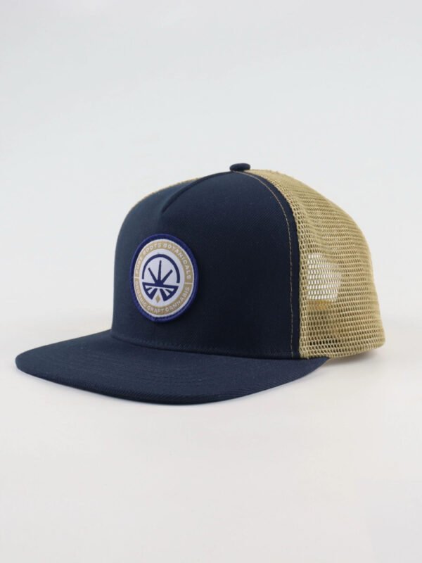 Pure Roots Botanicals hat, branded coloring
